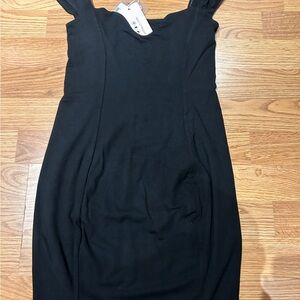 Oh Polly Classic Black Mini Dress